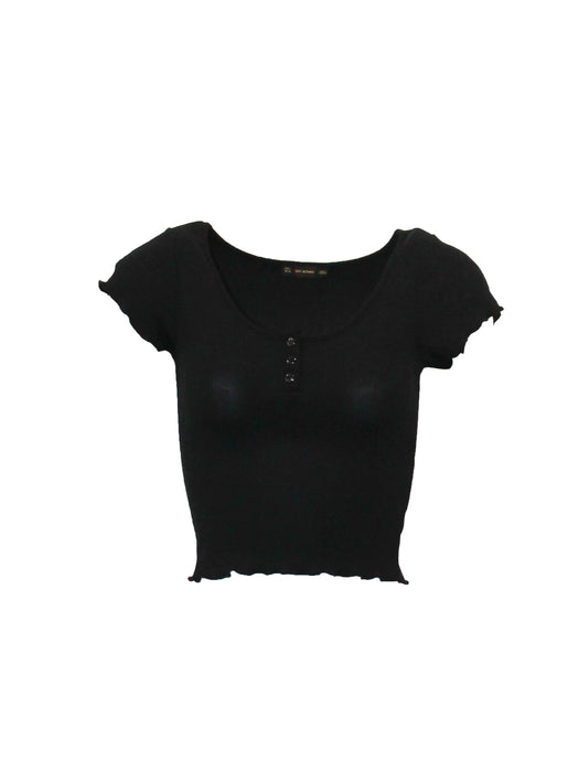 Cropped Black Shirt