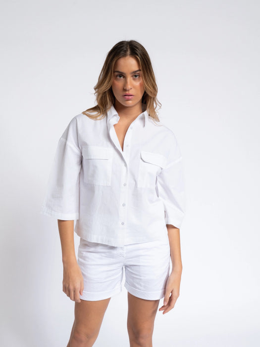 White Button Down