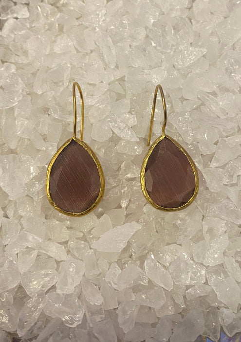 Amethyst Single Drop Earrings