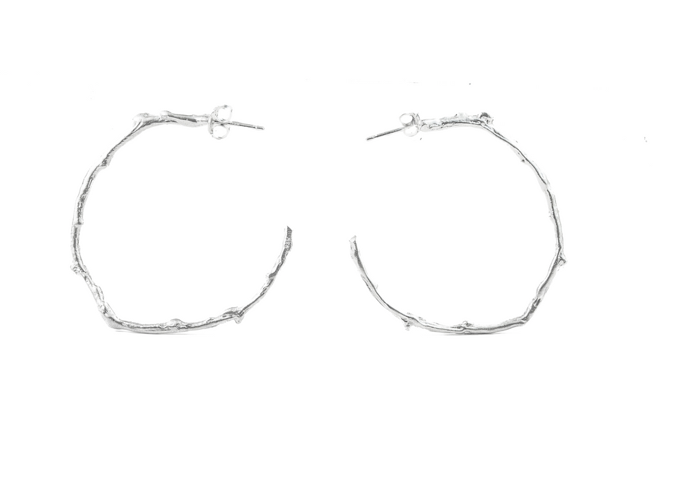 NYC Twig Hoop Earrings