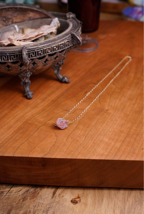 Tourmaline Nugget Necklace