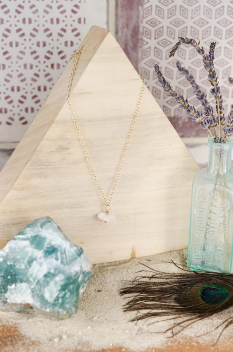 Crystal Quartz Pendant Necklace